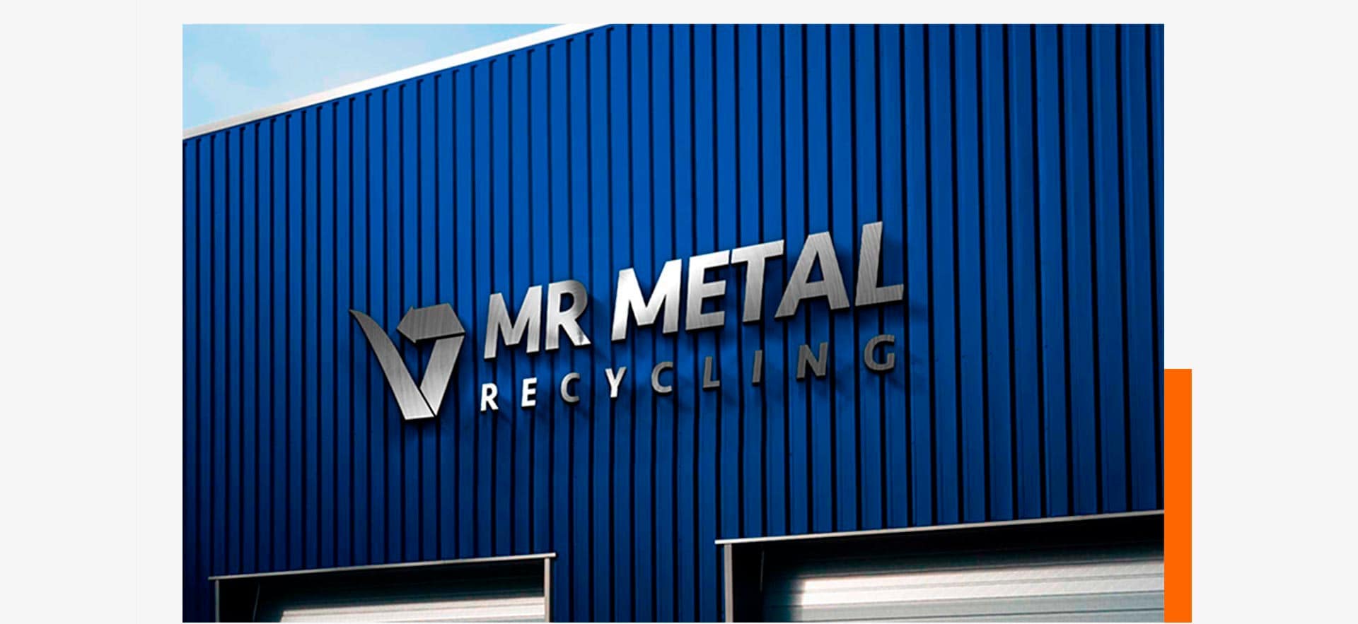 Mr Metal Recycling Sign