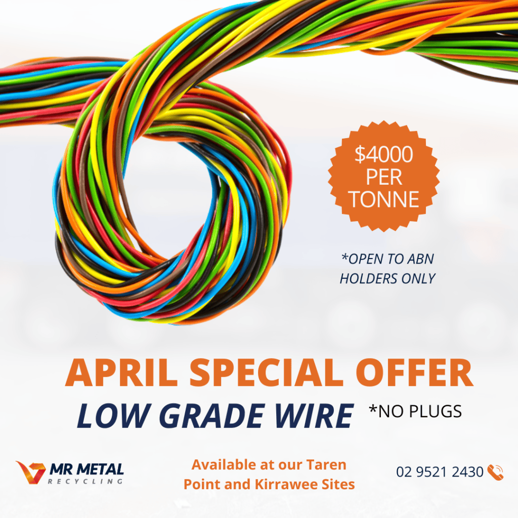 April Offer Low Grade Copper wire